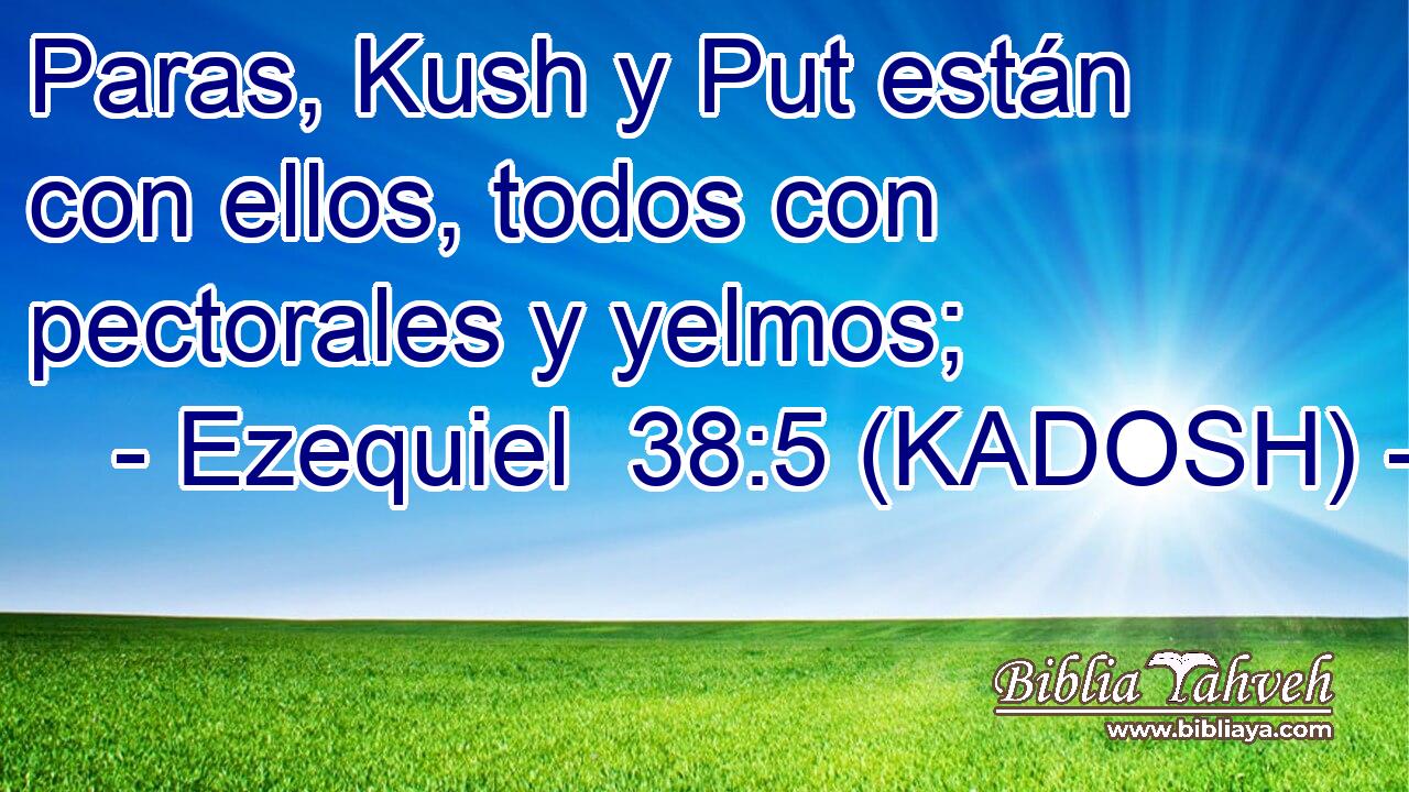  Paras, Kush y Put están con ellos, todos con pectorales y yelmos; 
