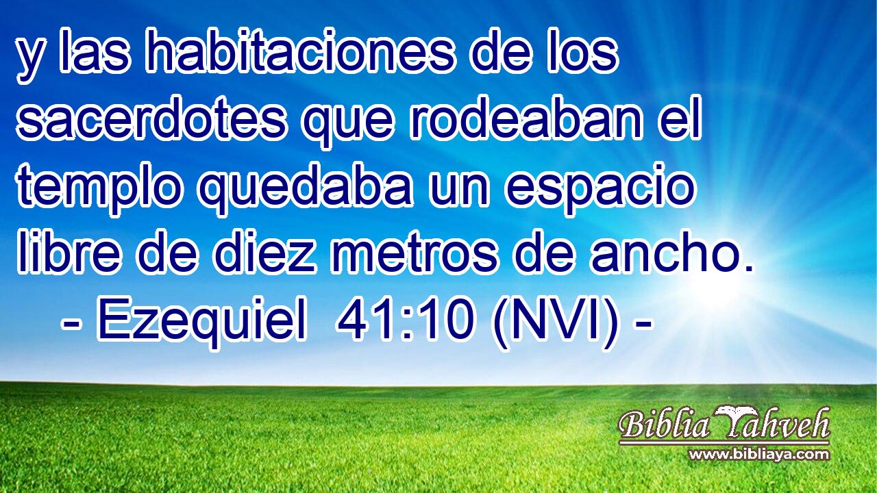  y las habitaciones de los sacerdotes que rodeaban el templo quedaba un espacio libre de diez metros de ancho. 