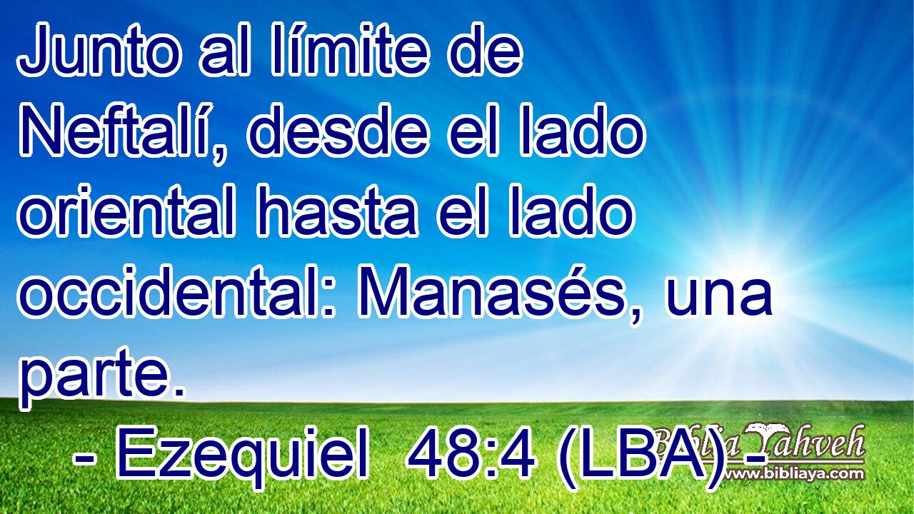 Junto al límite de Neftalí, desde el lado oriental hasta el lado occidental: Manasés, una parte.