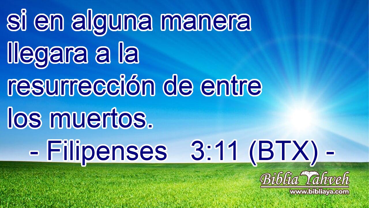 si en alguna manera llegara a la resurrección de entre los muertos.