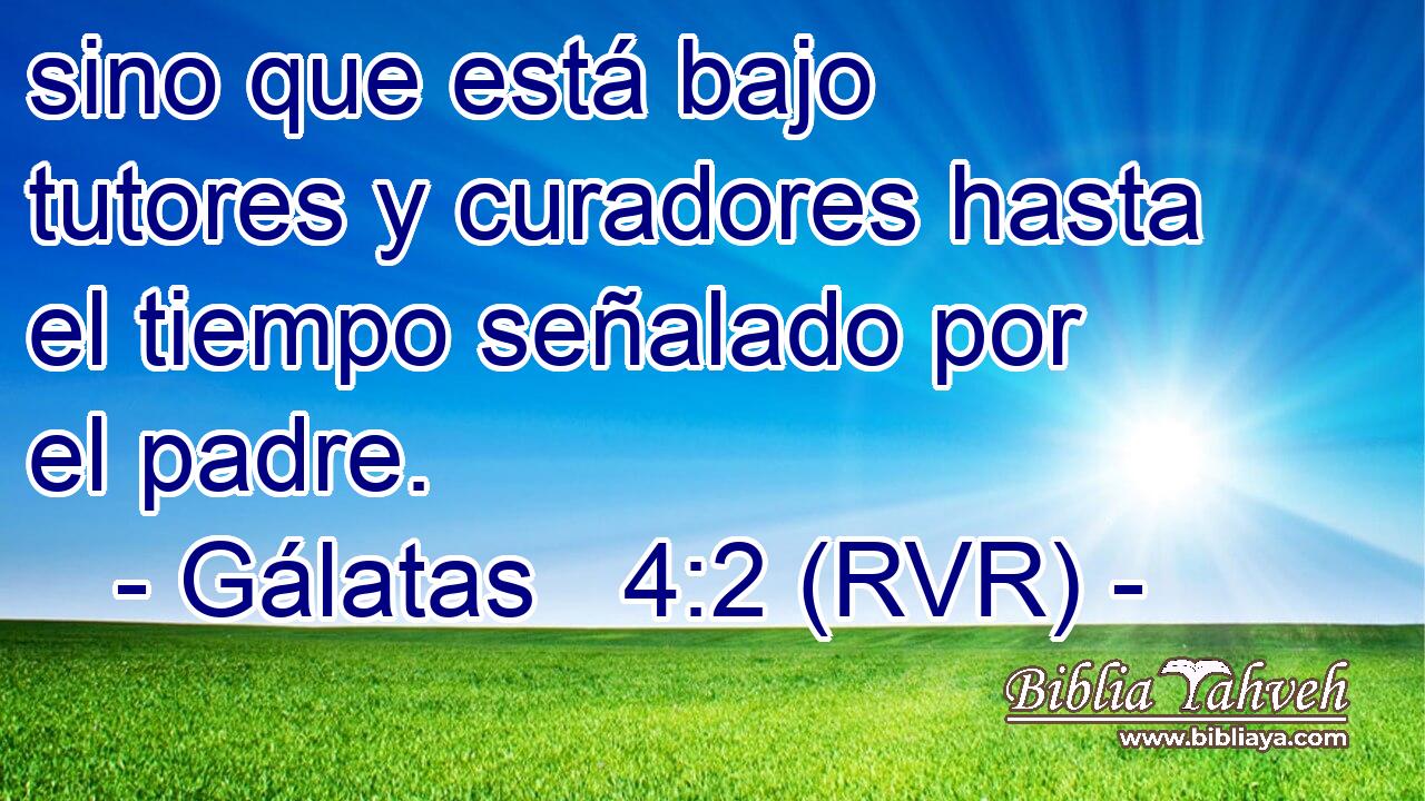 sino que está bajo tutores y curadores hasta el tiempo señalado por el padre.