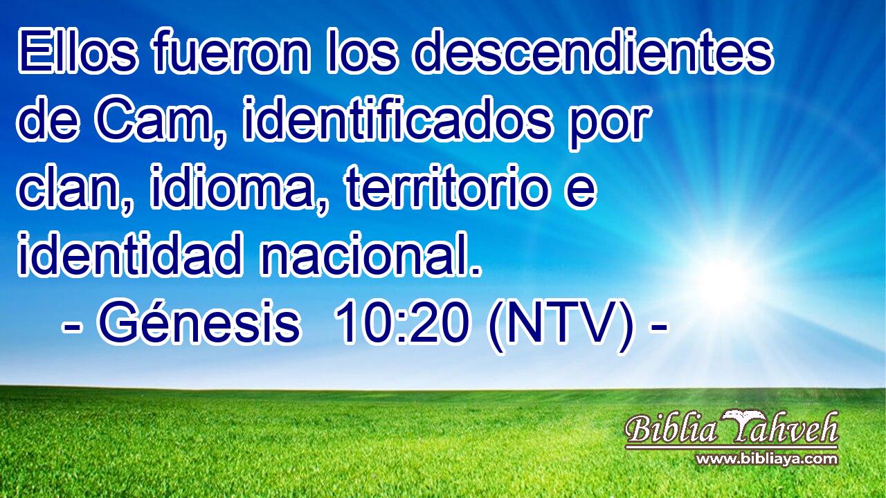 Ellos fueron los descendientes de Cam, identificados por clan, idioma, territorio e identidad nacional.