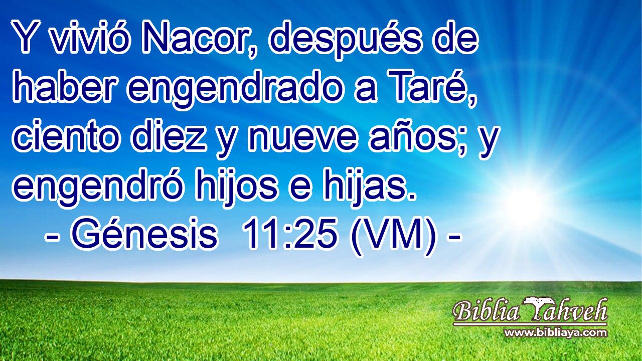  Y vivió Nacor, después de haber engendrado a Taré, ciento diez y nueve años; y engendró hijos e hijas. 