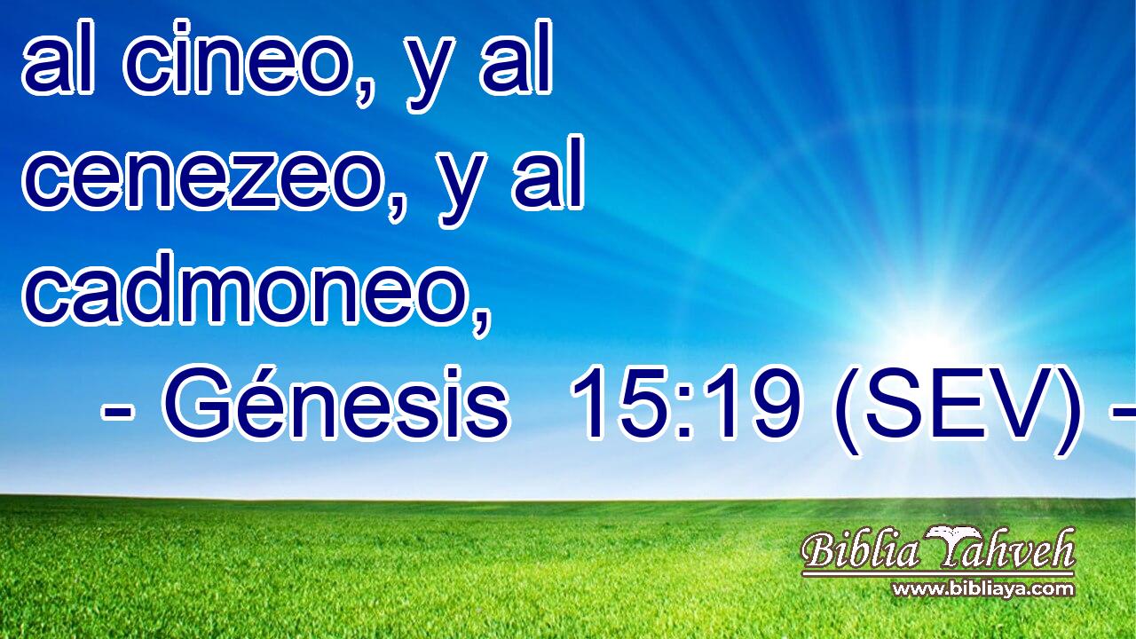 al cineo, y al cenezeo, y al cadmoneo,