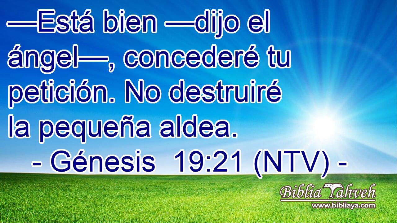 —Está bien —dijo el ángel—, concederé tu petición. No destruiré la pequeña aldea.