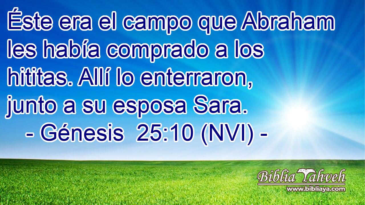  Éste era el campo que Abraham les había comprado a los hititas. Allí lo enterraron, junto a su esposa Sara. 