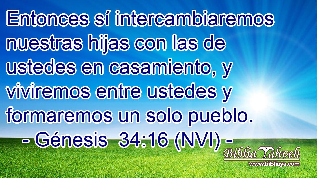  Entonces sí intercambiaremos nuestras hijas con las de ustedes en casamiento, y viviremos entre ustedes y formaremos un solo pueblo. 