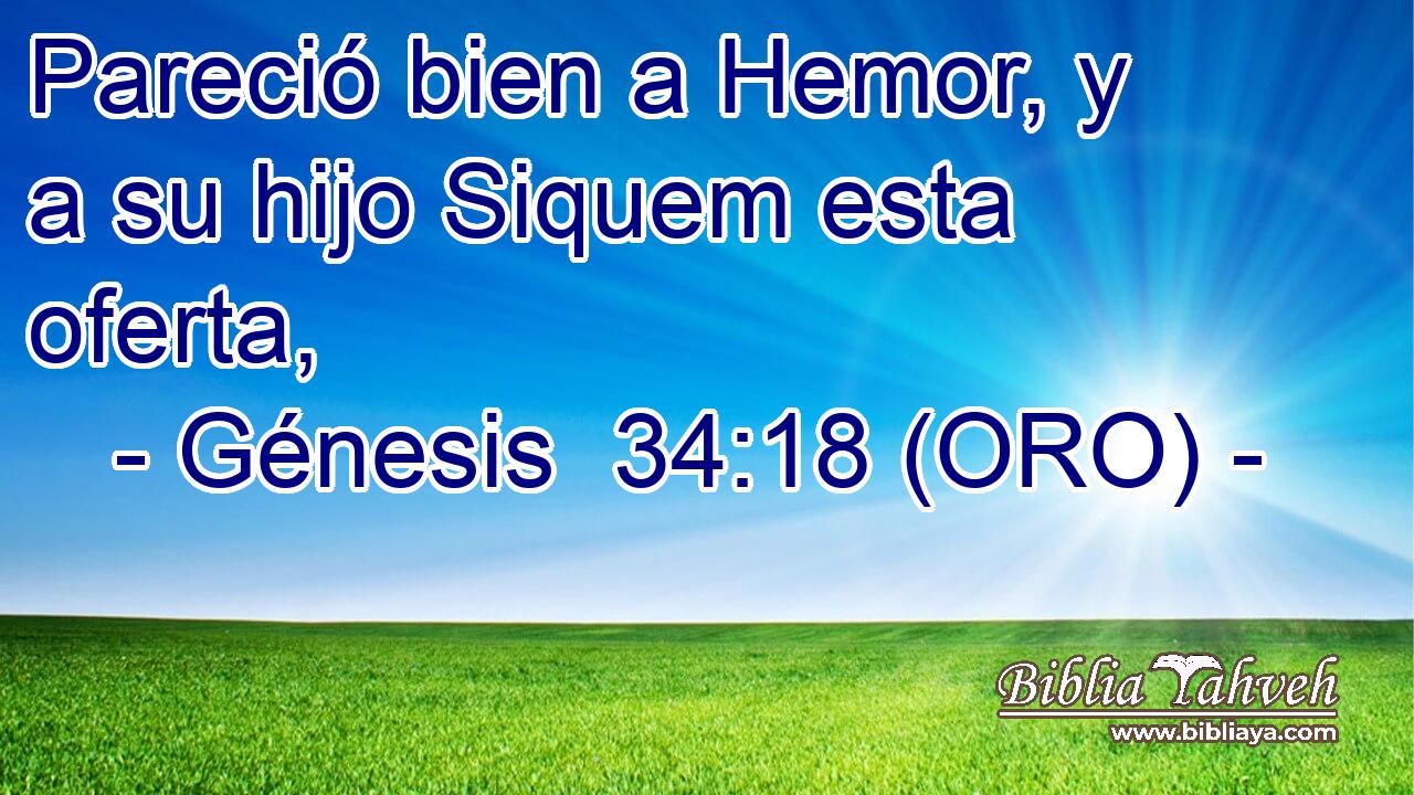  Pareció bien a Hemor, y a su hijo Siquem esta oferta, 