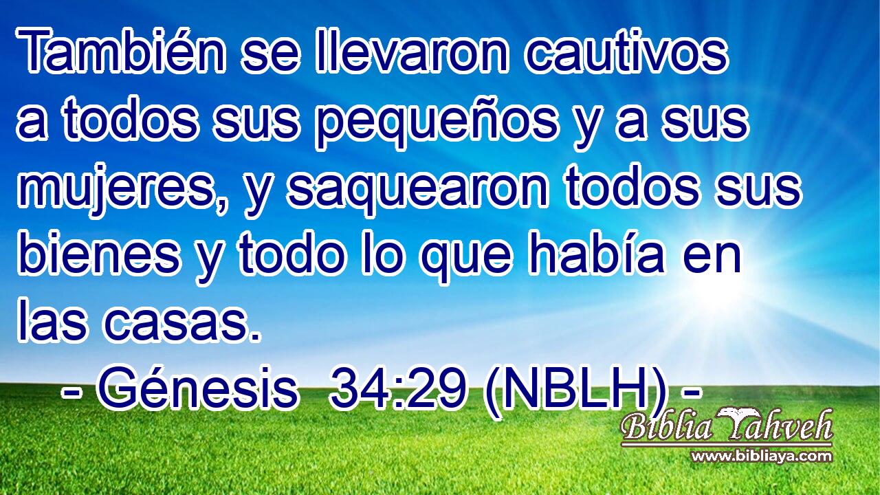  También se llevaron cautivos a todos sus pequeños y a sus mujeres, y saquearon todos sus bienes y todo lo que había en las casas. 