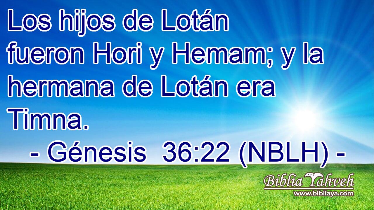  Los hijos de Lotán fueron Hori y Hemam; y la hermana de Lotán era Timna. 