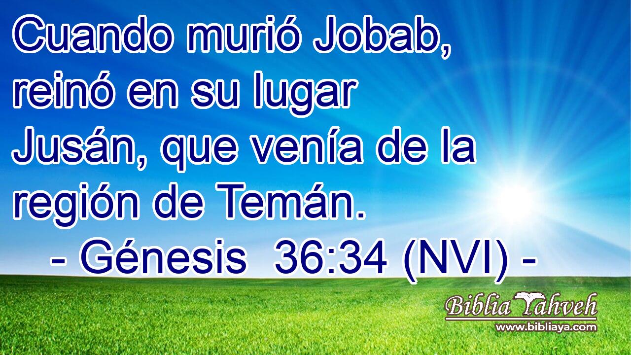  Cuando murió Jobab, reinó en su lugar Jusán, que venía de la región de Temán. 