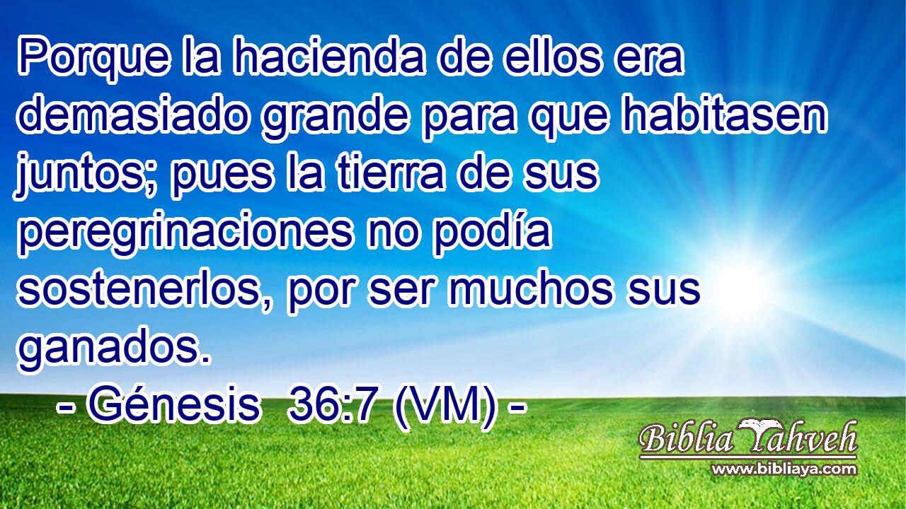  Porque la hacienda de ellos era demasiado grande para que habitasen juntos; pues la tierra de sus peregrinaciones no podía sostenerlos, por ser muchos sus ganados. 