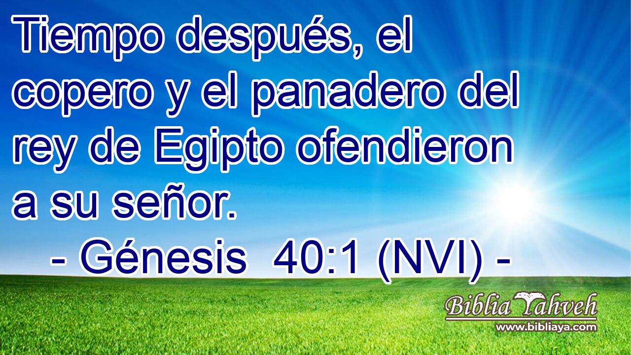  Tiempo después, el copero y el panadero del rey de Egipto ofendieron a su señor. 