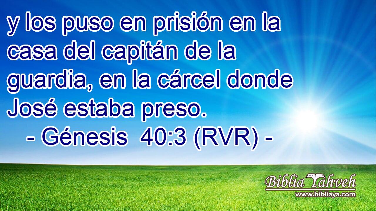 y los puso en prisión en la casa del capitán de la guardia, en la cárcel donde José estaba preso.