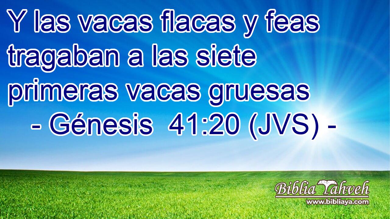 Y las vacas flacas y feas tragaban a las siete primeras vacas gruesas