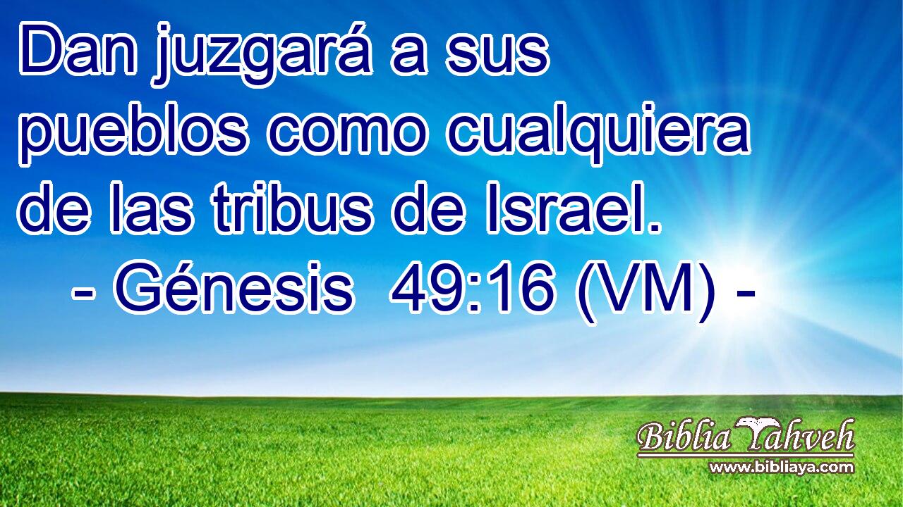  Dan juzgará a sus pueblos como cualquiera de las tribus de Israel. 