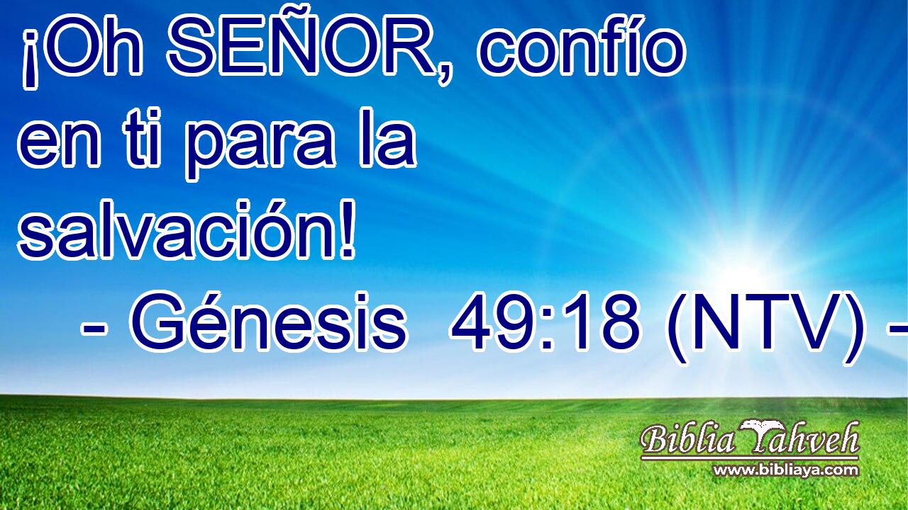 ¡Oh SEÑOR, confío en ti para la salvación!