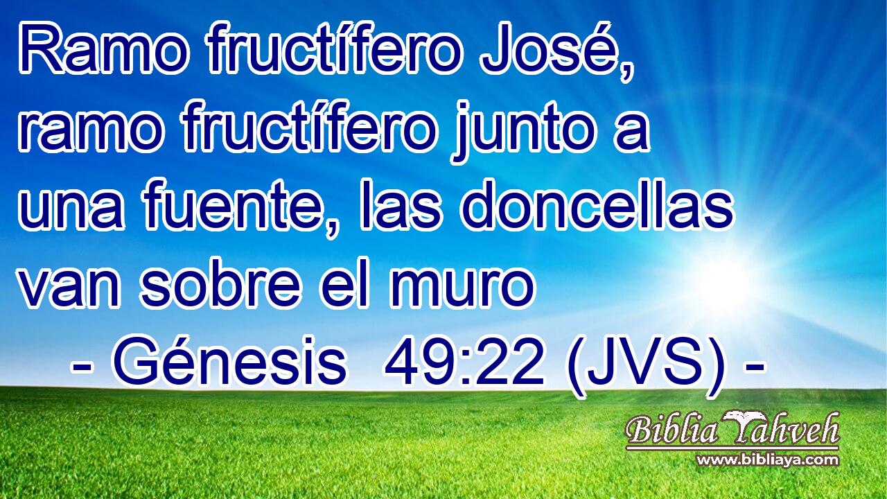 Ramo fructífero José, ramo fructífero junto a una fuente, las doncellas van sobre el muro