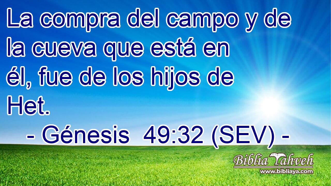 La compra del campo y de la cueva que está en él, fue de los hijos de Het.