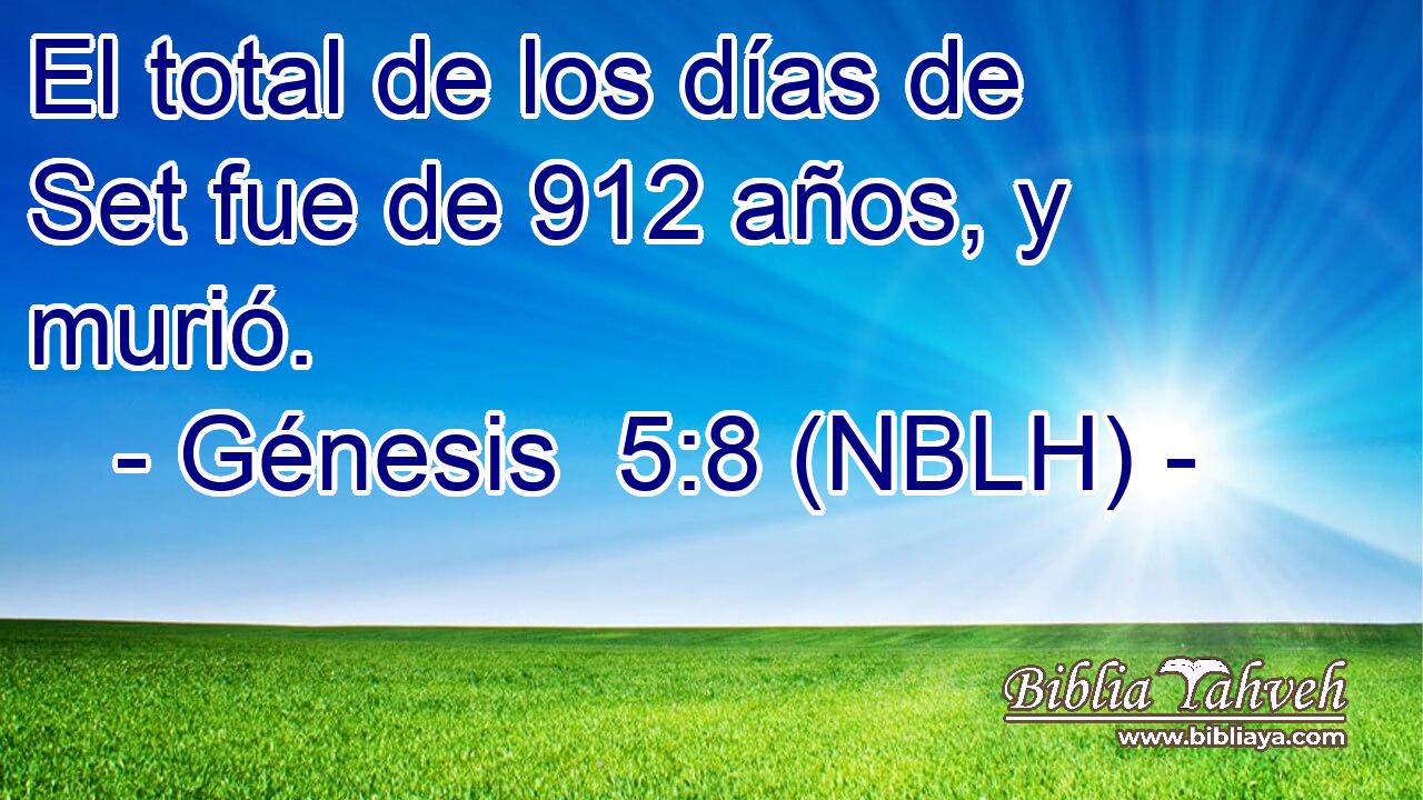  El total de los días de Set fue de 912 años, y murió. 