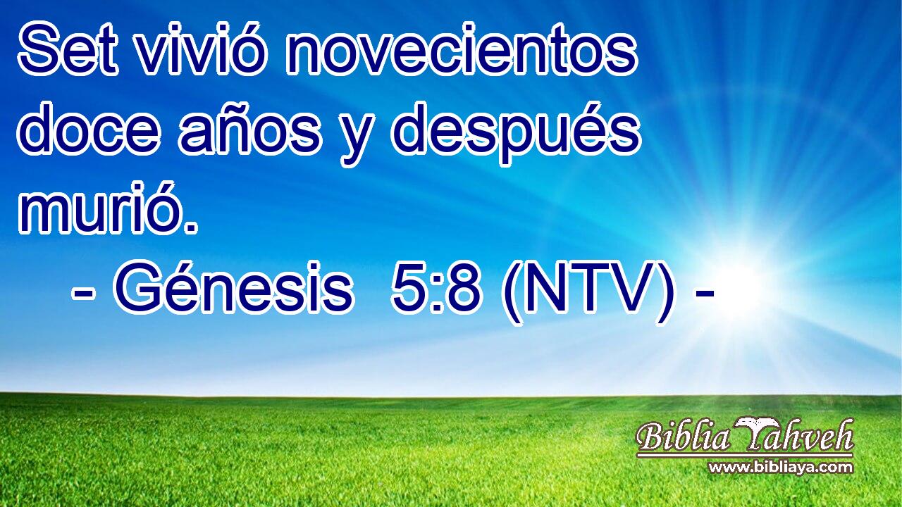 Set vivió novecientos doce años y después murió.