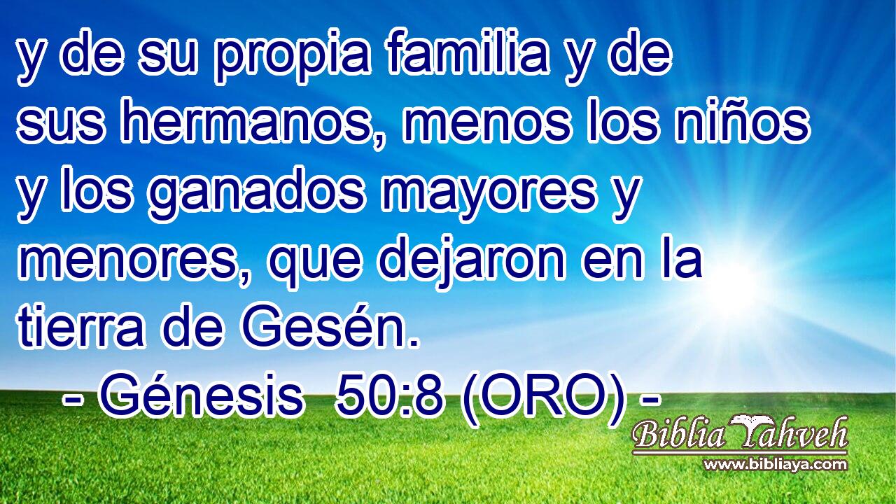  y de su propia familia y de sus hermanos, menos los niños y los ganados mayores y menores, que dejaron en la tierra de Gesén. 