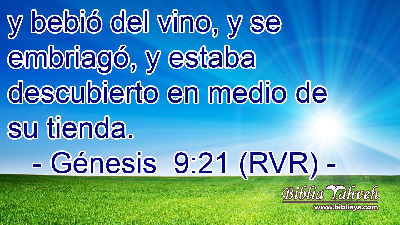 y bebió del vino, y se embriagó, y estaba descubierto en medio de su tienda.