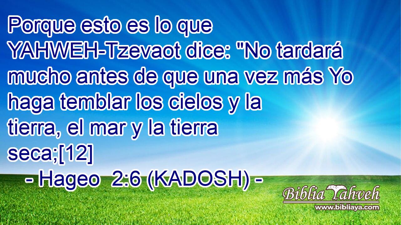  Porque esto es lo que YAHWEH-Tzevaot dice: 