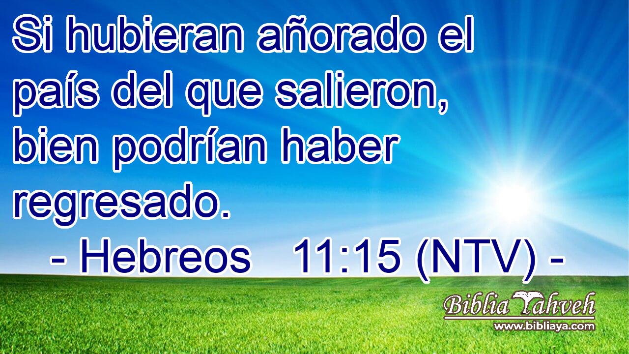 Si hubieran añorado el país del que salieron, bien podrían haber regresado.