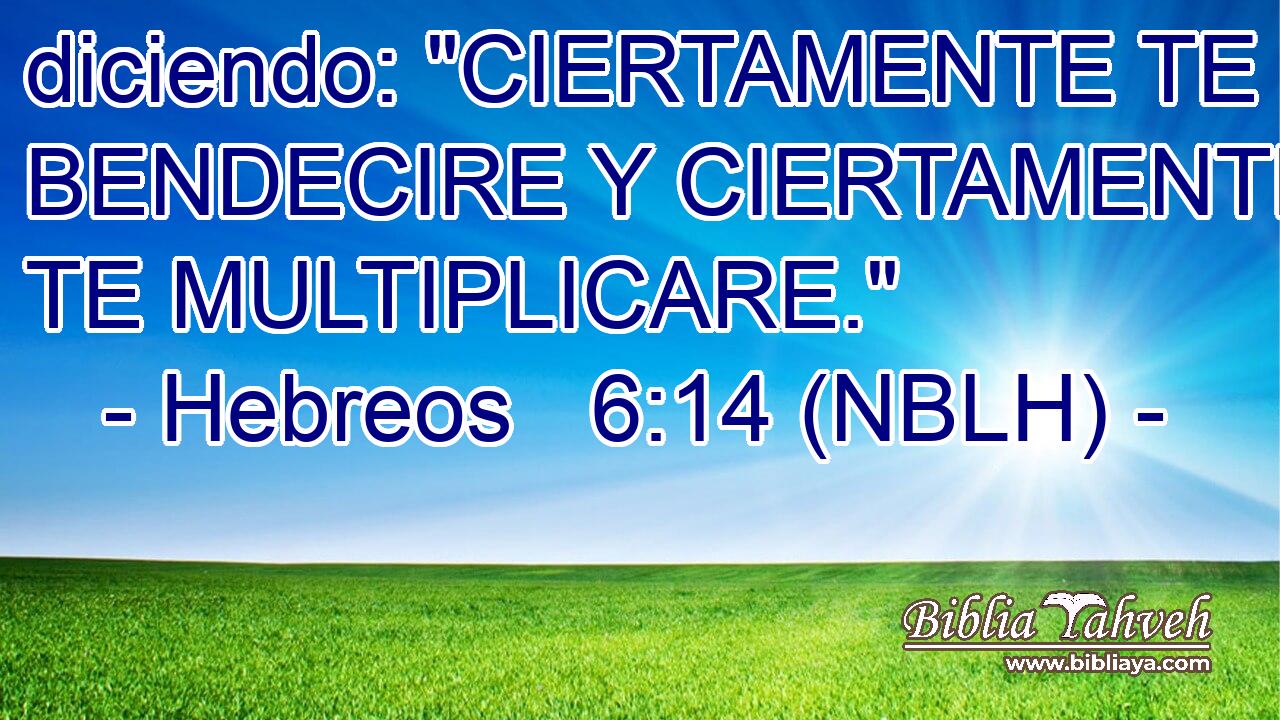  diciendo: 