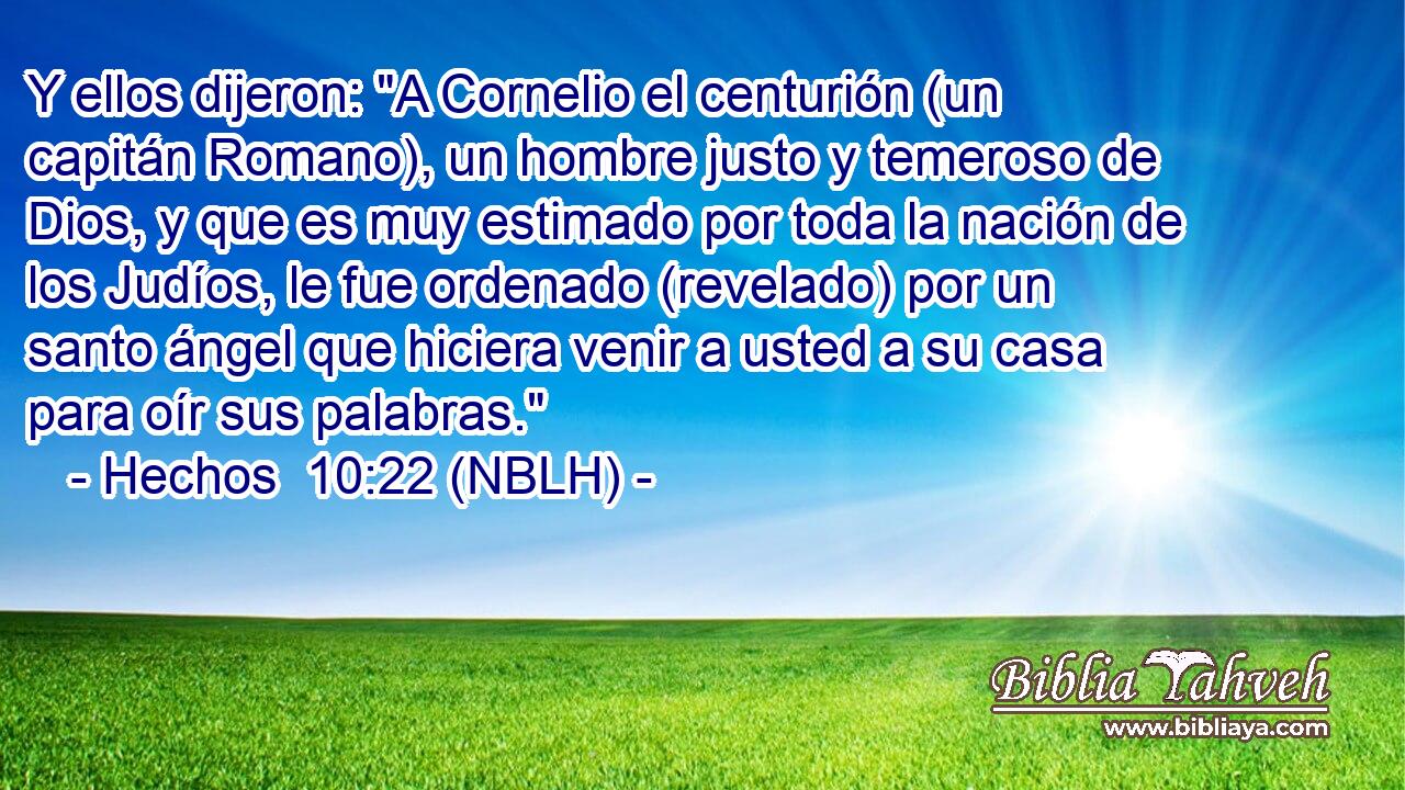  Y ellos dijeron: 
