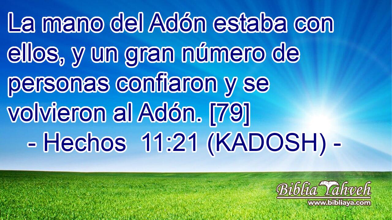  La mano del Adón estaba con ellos, y un gran número de personas confiaron y se volvieron al Adón. [79] 
