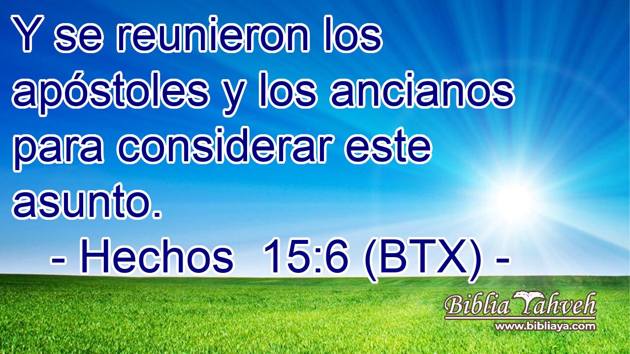 Y se reunieron los apóstoles y los ancianos para considerar este asunto.