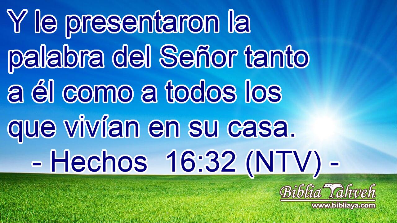Y le presentaron la palabra del Señor tanto a él como a todos los que vivían en su casa.
