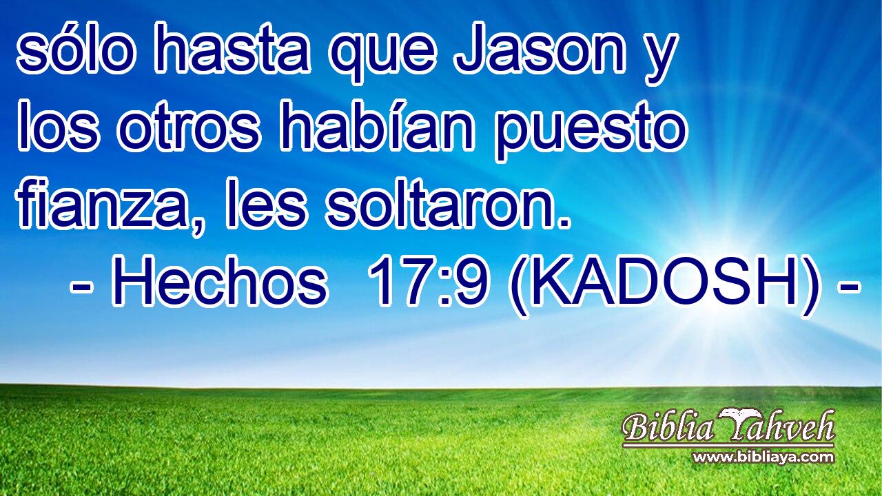  sólo hasta que Jason y los otros habían puesto fianza, les soltaron. 