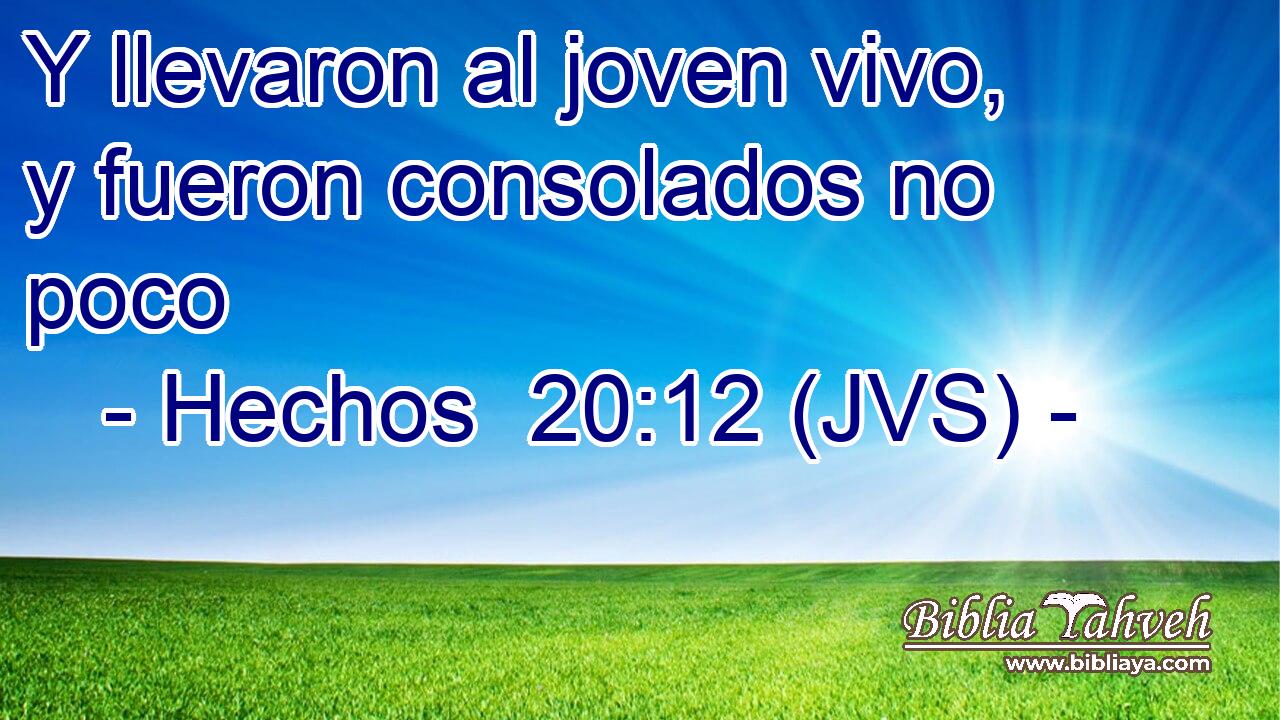 Y llevaron al joven vivo, y fueron consolados no poco