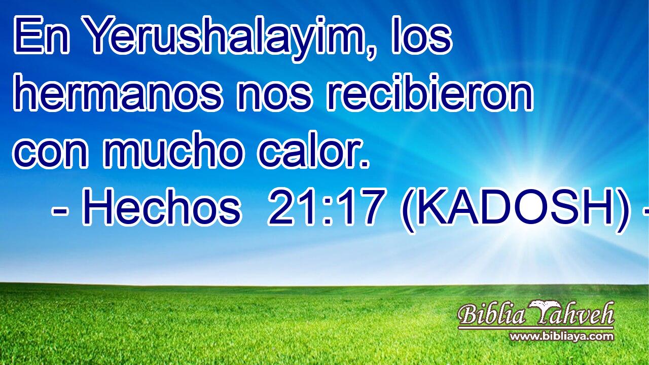  En Yerushalayim, los hermanos nos recibieron con mucho calor. 