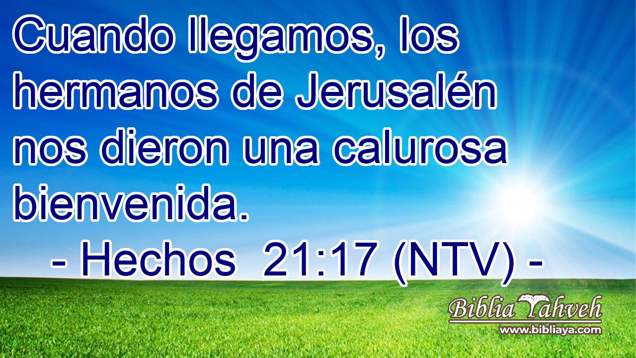 Cuando llegamos, los hermanos de Jerusalén nos dieron una calurosa bienvenida.