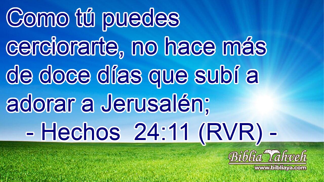 Como tú puedes cerciorarte, no hace más de doce días que subí a adorar a Jerusalén;