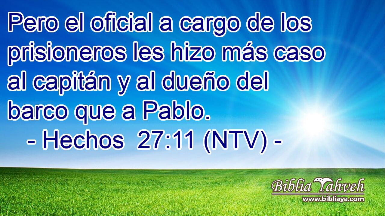 Pero el oficial a cargo de los prisioneros les hizo más caso al capitán y al dueño del barco que a Pablo.