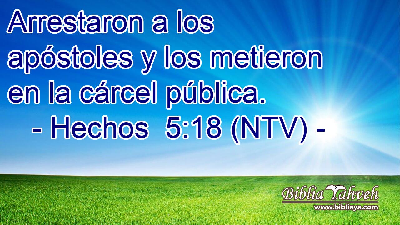 Arrestaron a los apóstoles y los metieron en la cárcel pública.