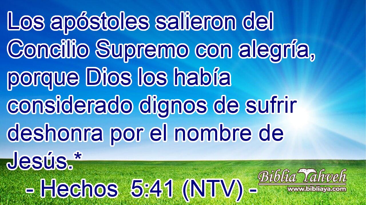 Los apóstoles salieron del Concilio Supremo con alegría, porque Dios los había considerado dignos de sufrir deshonra por el nombre de Jesús.*