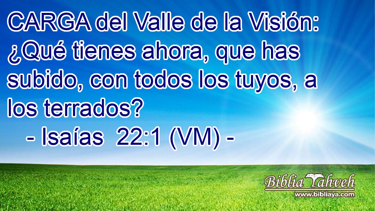  CARGA del Valle de la Visión: ¿Qué tienes ahora, que has subido, con todos los tuyos, a los terrados? 