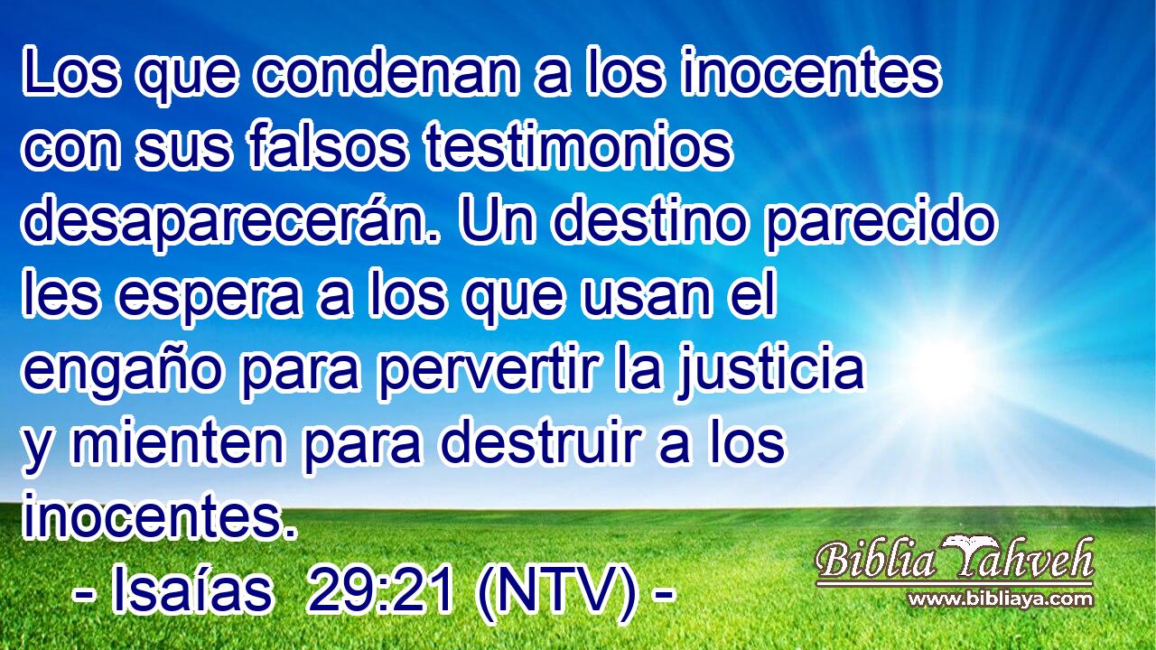 Los que condenan a los inocentes con sus falsos testimonios desaparecerán. Un destino parecido les espera a los que usan el engaño para pervertir la justicia y mienten para destruir a los inocentes.