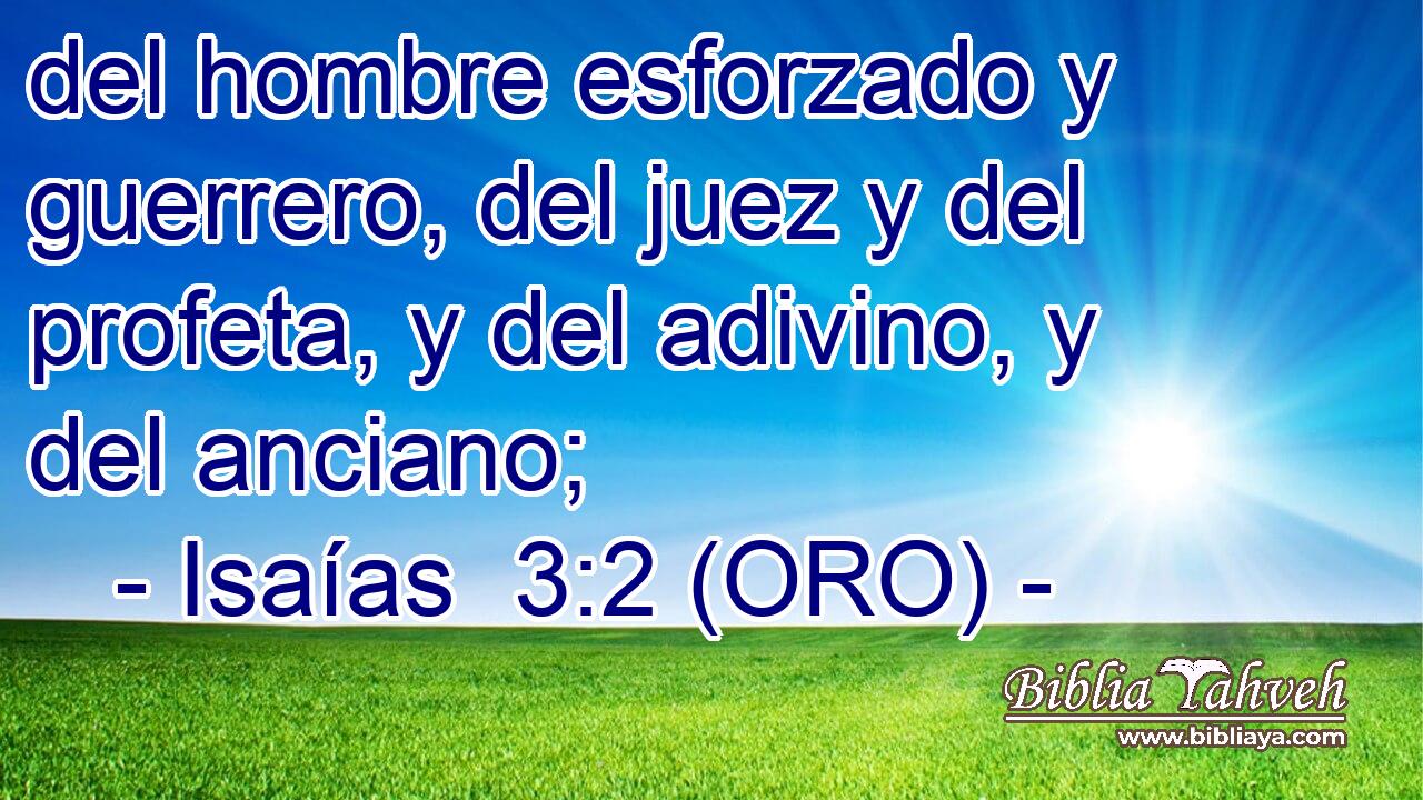  del hombre esforzado y guerrero, del juez y del profeta, y del adivino, y del anciano; 