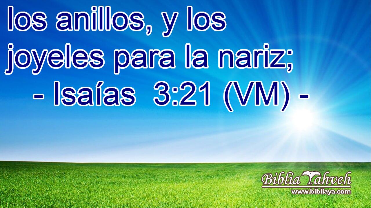  los anillos, y los joyeles para la nariz; 