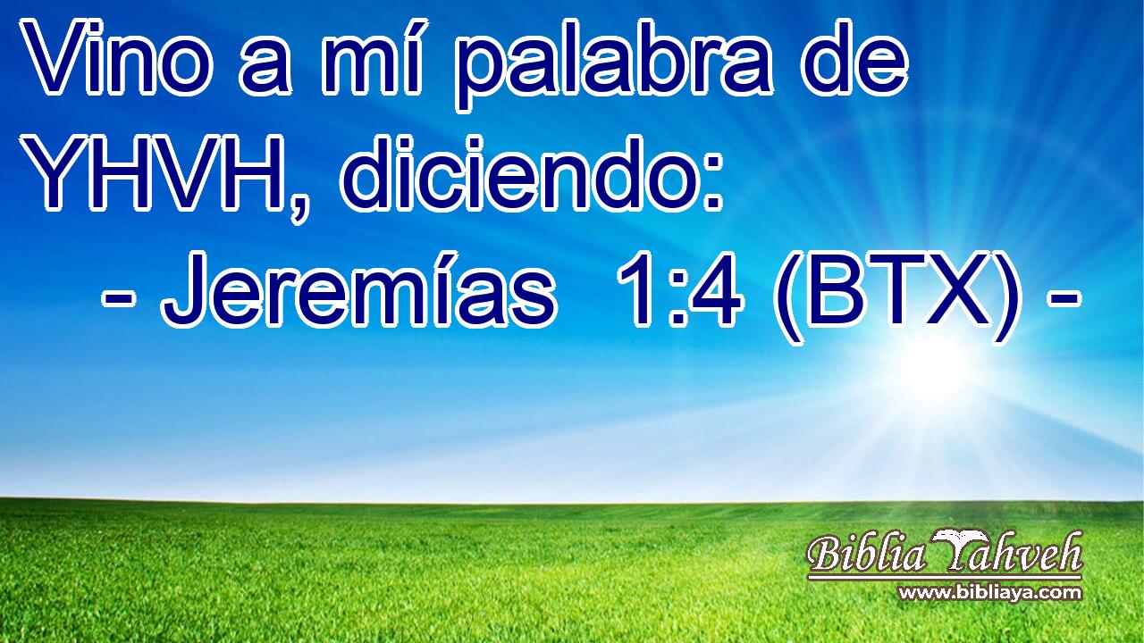 Vino a mí palabra de YHVH, diciendo: