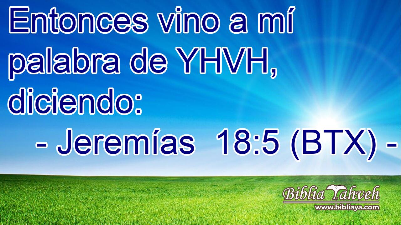 Entonces vino a mí palabra de YHVH, diciendo: