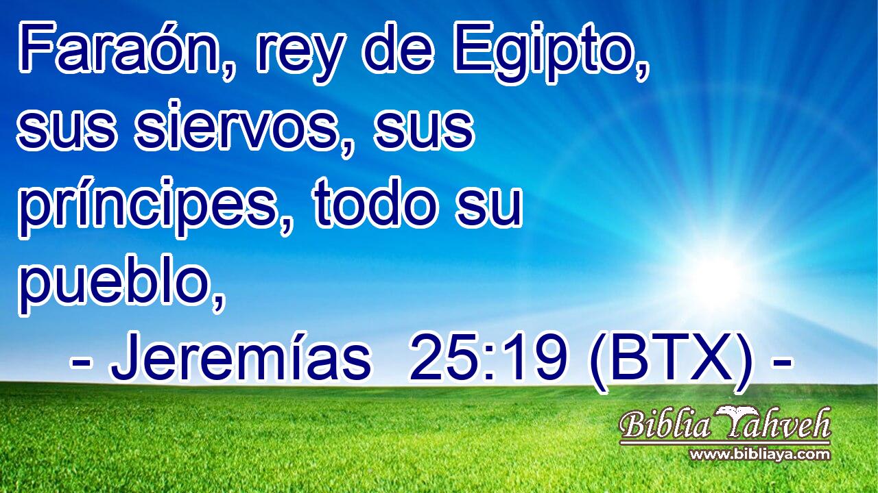 Faraón, rey de Egipto, sus siervos, sus príncipes, todo su pueblo,