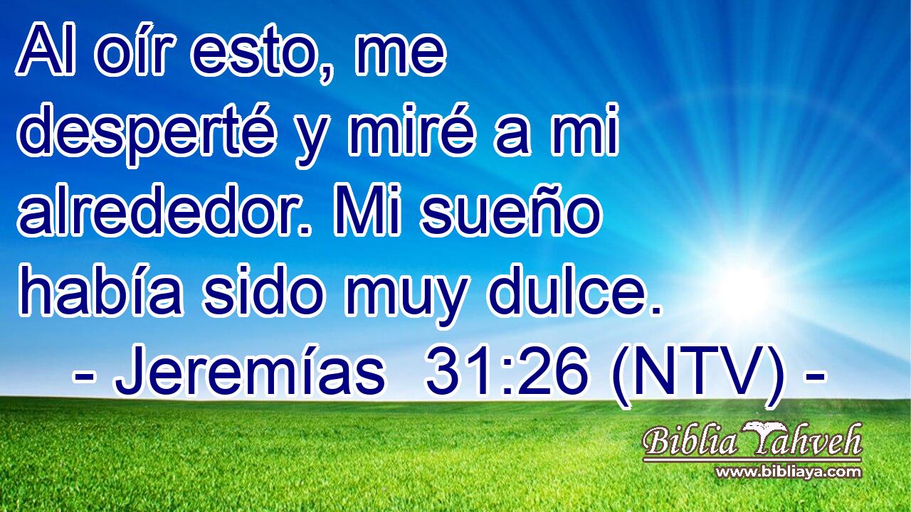 Al oír esto, me desperté y miré a mi alrededor. Mi sueño había sido muy dulce.
